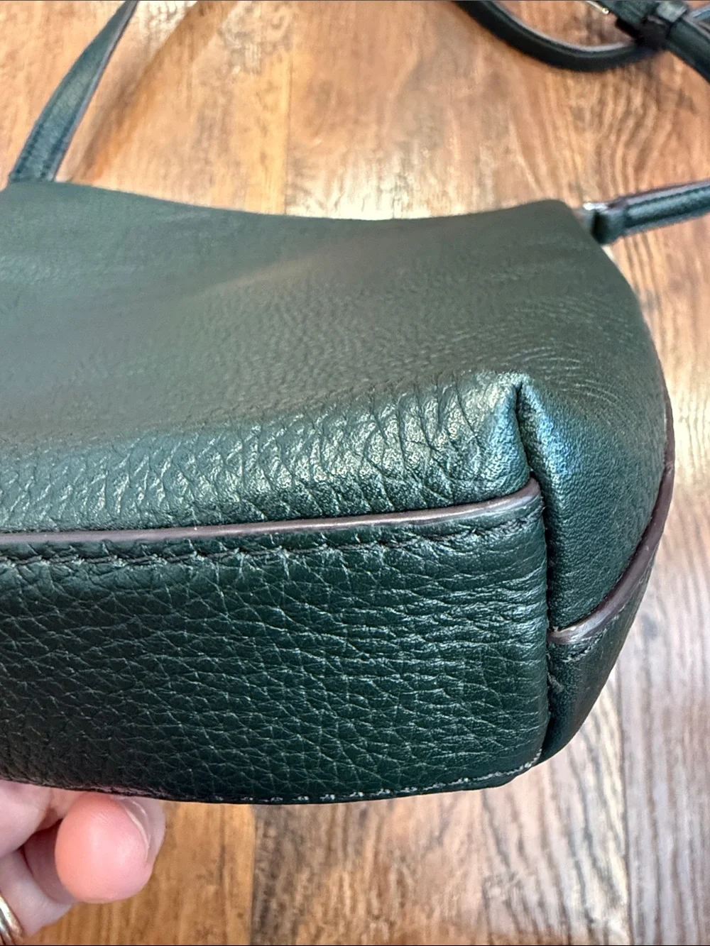 Kate Spade Green Leather Crossbody Bag